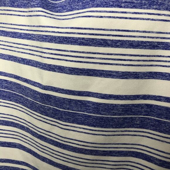 Nike Racerback Tank Blue White Stripe 8/M EUC - Picture 7 of 9